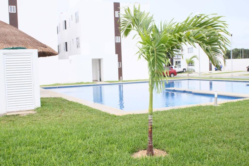 Ferienwohnung Depa De Playa C/Alberca Cerca De La 5A Avenida Playa del Carmen Exterior foto