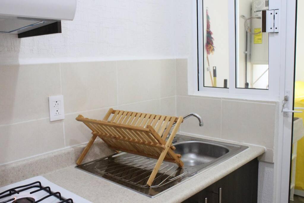 Ferienwohnung Depa De Playa C/Alberca Cerca De La 5A Avenida Playa del Carmen Exterior foto