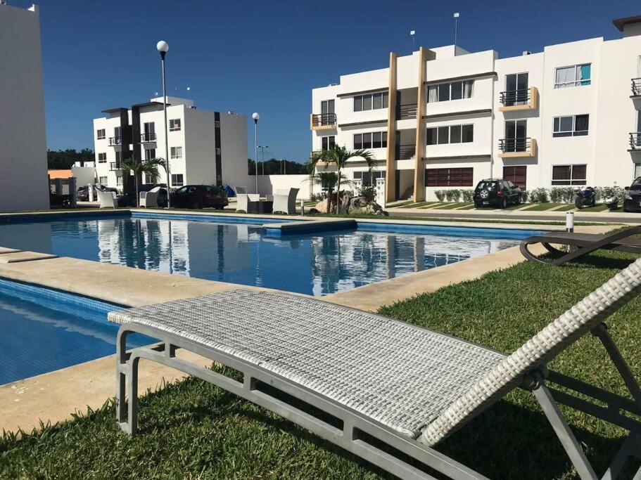 Ferienwohnung Depa De Playa C/Alberca Cerca De La 5A Avenida Playa del Carmen Exterior foto