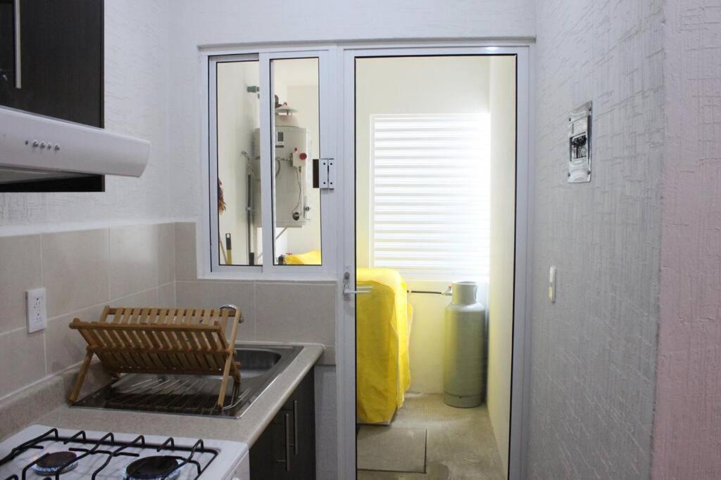 Ferienwohnung Depa De Playa C/Alberca Cerca De La 5A Avenida Playa del Carmen Exterior foto
