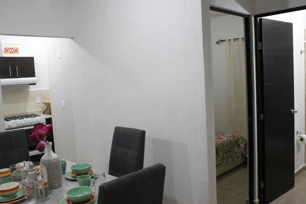 Ferienwohnung Depa De Playa C/Alberca Cerca De La 5A Avenida Playa del Carmen Exterior foto