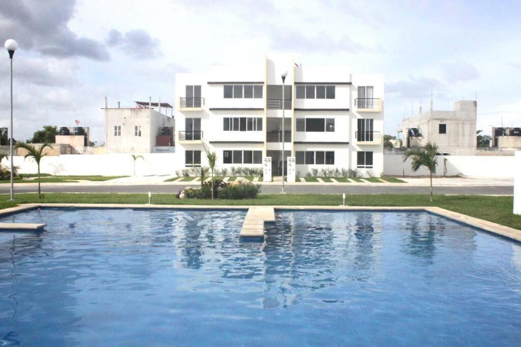 Ferienwohnung Depa De Playa C/Alberca Cerca De La 5A Avenida Playa del Carmen Exterior foto